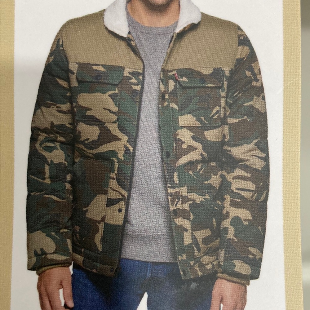 Levi’s Camo winter jacket